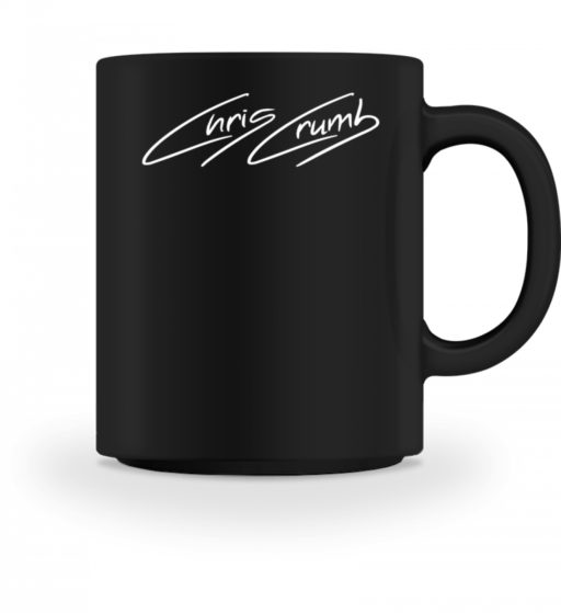 Hochwertige Tasse – Chris Crumb Logowear white
