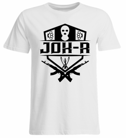 Hochwertiges Übergrößenshirt –  JoK-R Logowear Black