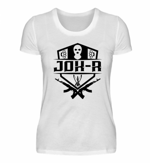 Hochwertiges Damenshirt –  JoK-R Logowear Black